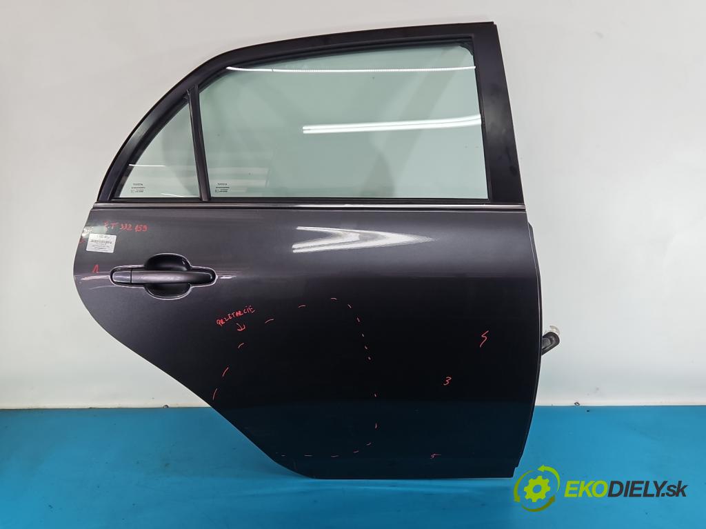 Toyota Corolla E15 2007-2014 1.6 vvti 132  HP manual 97 kW 1598 cm3 4- dvere zadné pravé  (Kľučka dverí ostatné)