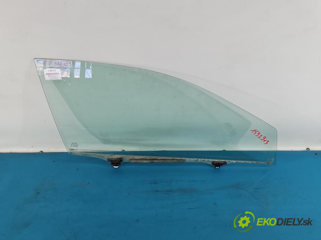 Toyota Corolla E15 2007-2014 1.6 vvti 132 hp manual 97 kW 1598 cm3 4- sklo dveře přední pravé 