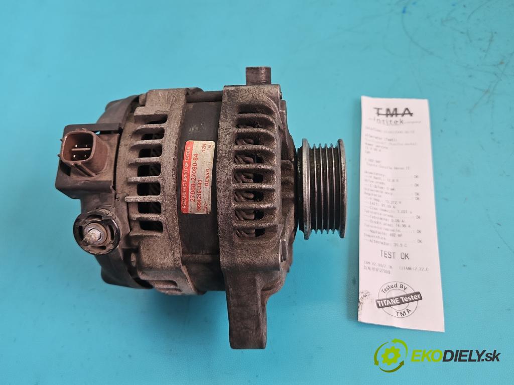 Toyota Corolla Verso II 2004-2009 2.0 D4D 116 hp manual 85 kW 1995 cm3 5- Alternator 27060-27090 (Alternátor)