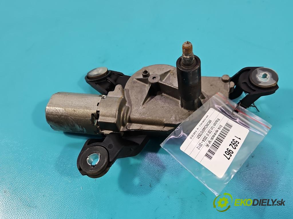 Mitsubishi Colt Z30 VI 2004-2012 1.3 16V 95 HP manual 70 kW 1332 cm3 5- motor stieračov zadné 0390201599