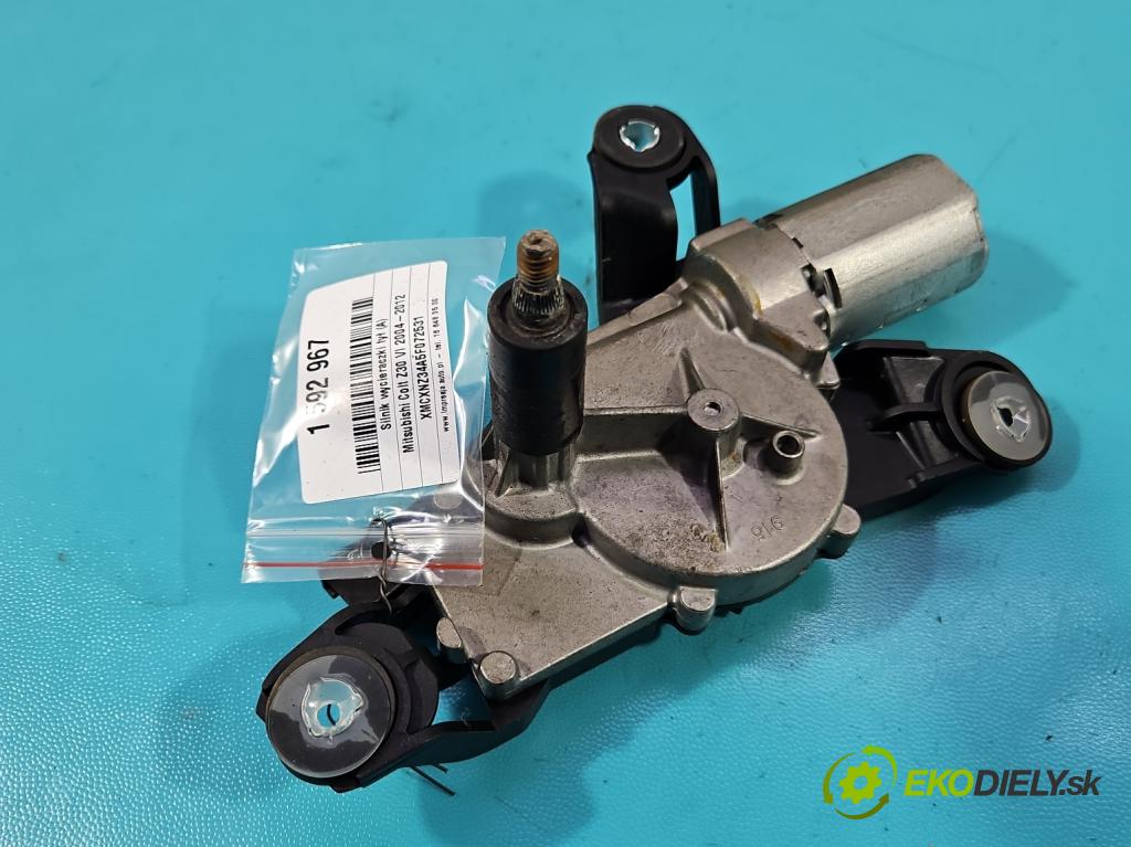 Mitsubishi Colt Z30 VI 2004-2012 1.3 16V 95 HP manual 70 kW 1332 cm3 5- motor stieračov zadné 0390201599