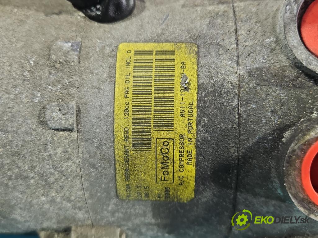 Ford Focus Mk3 2010-2018 1.6 tdci 95 hp manual 70 kW 1560 cm3 5- Kompresor: klíma AM5N-19D629-BA (Kompresor klimatizace)