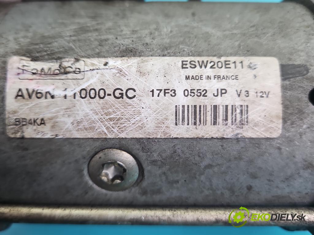 Ford Focus Mk3 2010-2018 1.6 tdci 95 HP manual 70 kW 1560 cm3 5- štartér AV6N-11000-GC (Štartér)