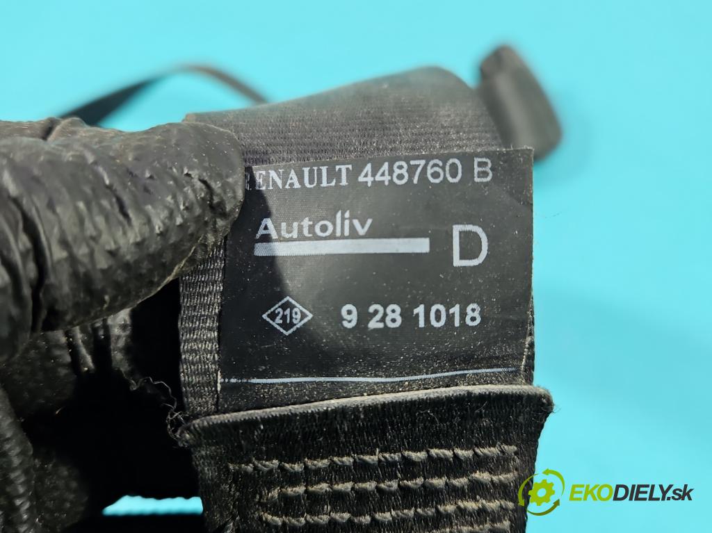Renault Kangoo II 2008- 1.5 dci 90 hp manual 66 kW 1461 cm3 5- stěna bezpečnost přední pravý