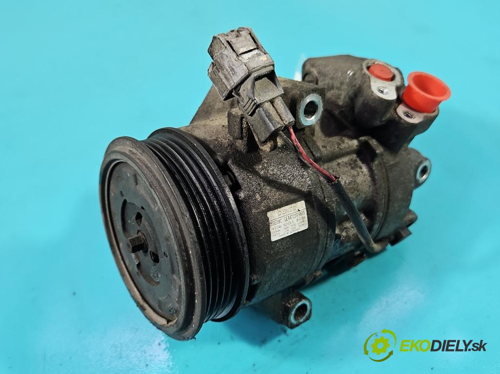 Mitsubishi Colt Z30 VI 2004-2012 1.3 16V 95 HP manual 70 kW 1332 cm3 5- Kompresor: klimatizácie 447220-9685 (Kompresor klimatizácie)