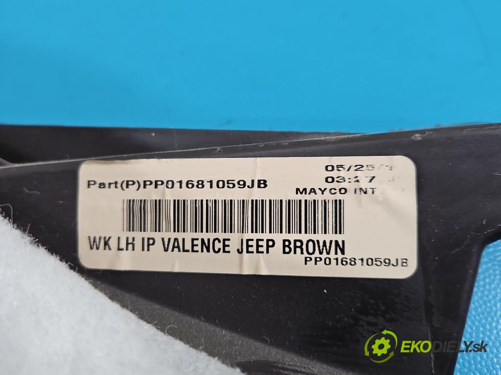 Jeep Grand Cherokee WK2 IV 2010-2021 3.0 CRD 250 HP automatic 184 kW 2987 cm3 5- kryt plast PP01681059JB