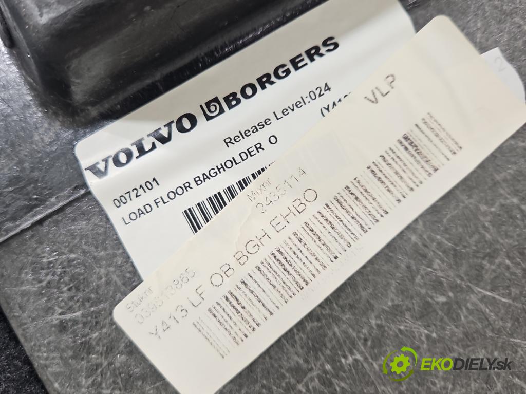 Volvo XC60 I 2008-2017 2.0d 163 HP manual 120 kW 1984 cm3 5- koberec do auta kufra: 039813865