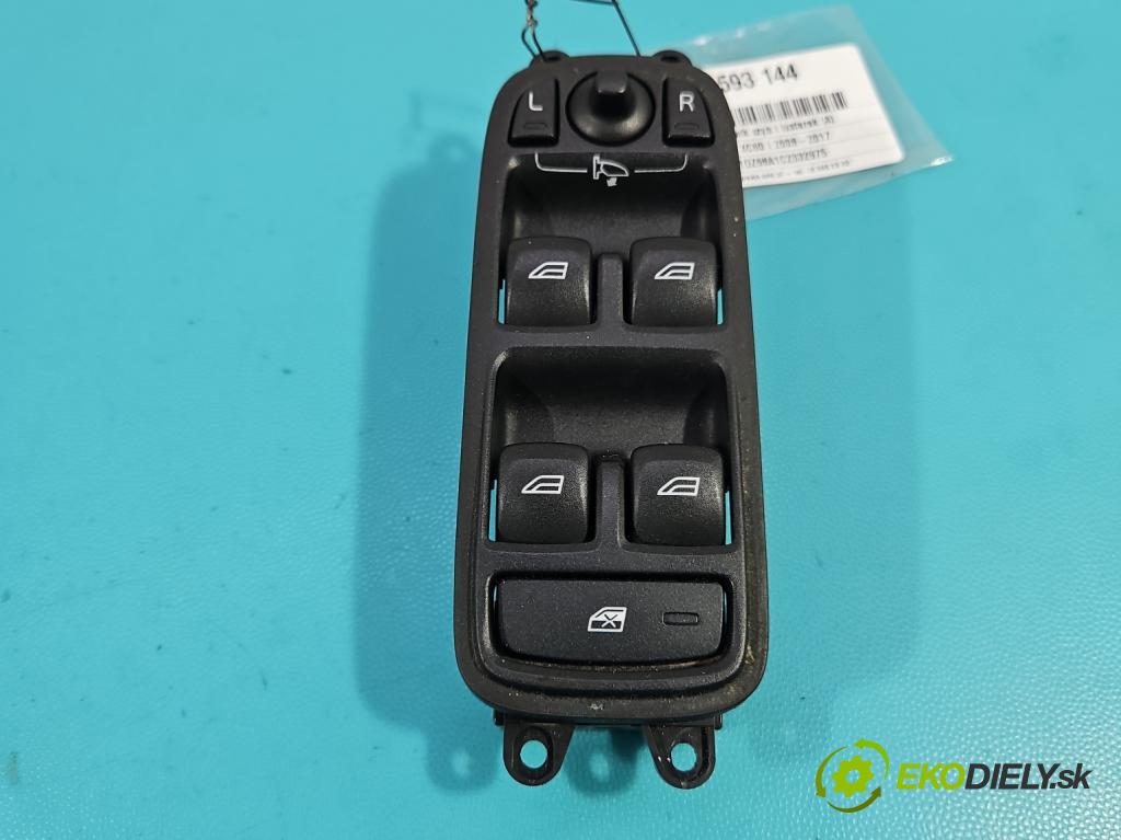 Volvo XC60 I 2008-2017 2.0d 163 HP manual 120 kW 1984 cm3 5- prepínač okien spätných zrkadiel 31334346