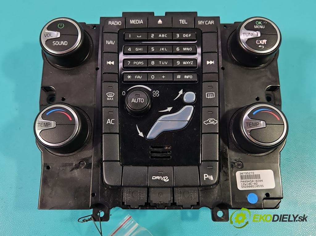 Volvo XC60 I 2008-2017 2.0d 163 hp manual 120 kW 1984 cm3 5- palubní deska panel topení 30795272