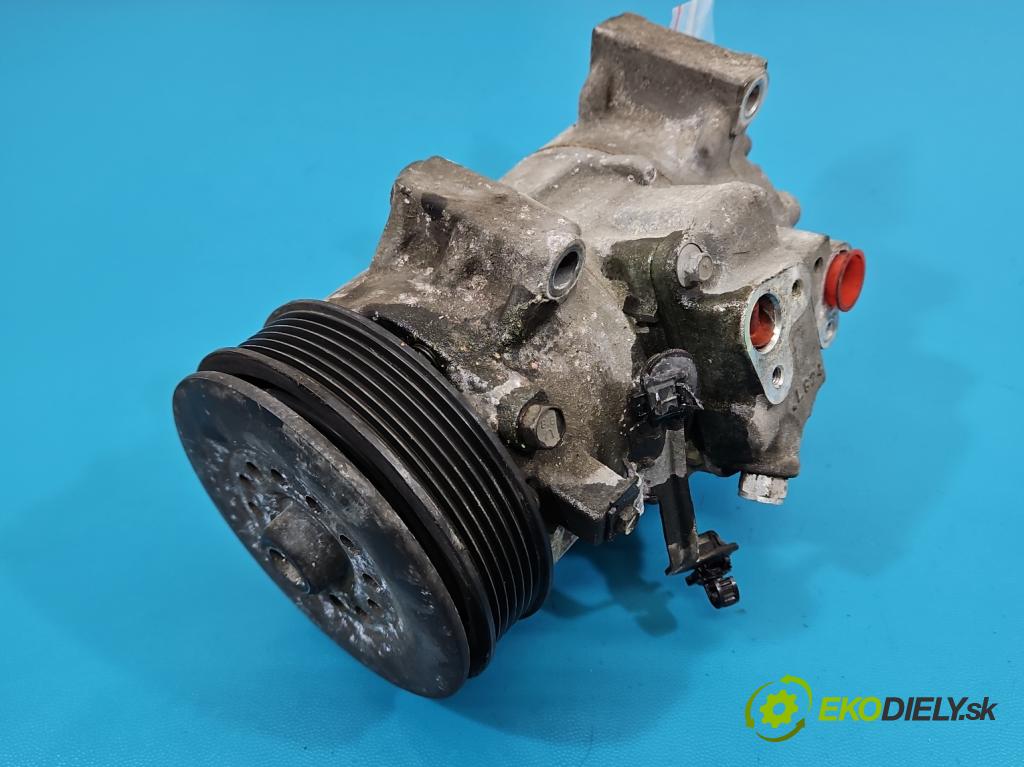 Toyota Corolla E15 2007-2014 1.6 vvti 132  HP manual 97 kW 1598 cm3 4- Kompresor: klimatizácie 447260-1496 (Kompresor klimatizácie)