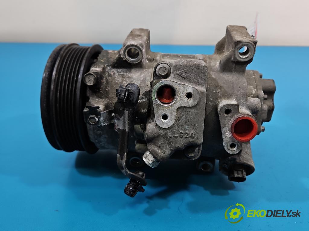 Toyota Corolla E15 2007-2014 1.6 vvti 132  HP manual 97 kW 1598 cm3 4- Kompresor: klimatizácie 447260-1496 (Kompresor klimatizácie)