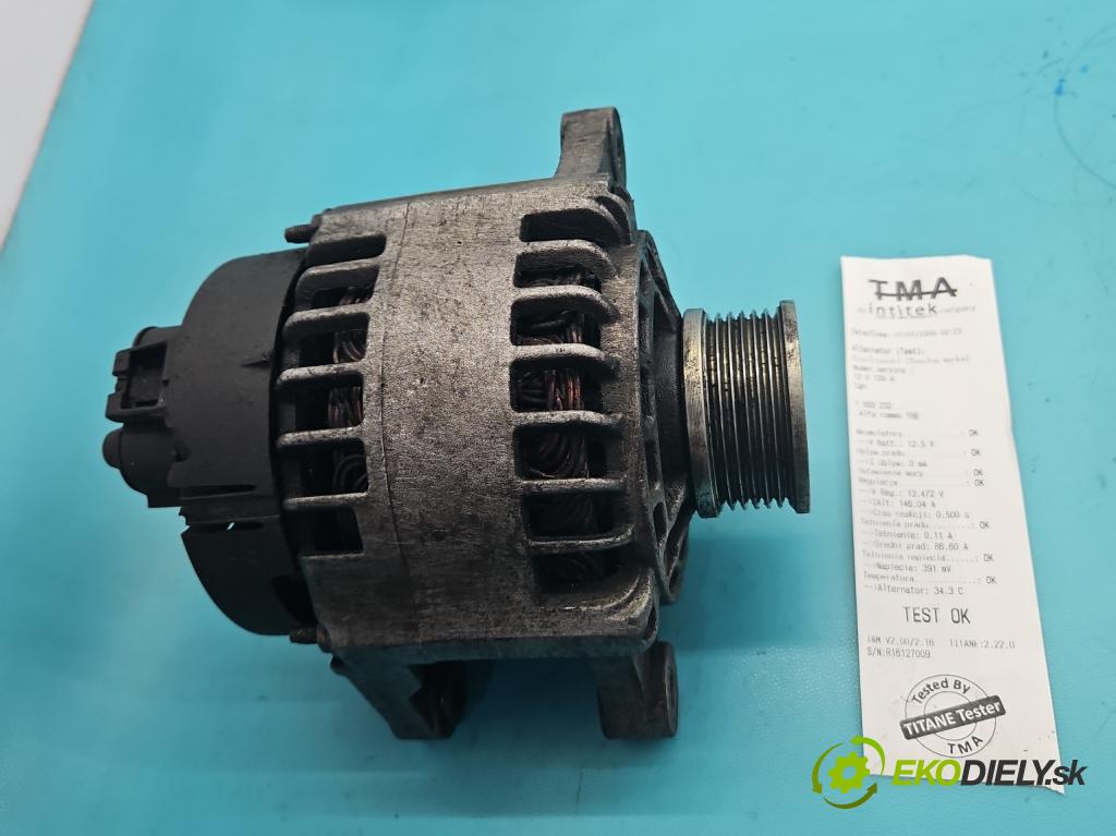 Alfa romeo 156 1.9 jtd 150 HP manual 110 kW 1910 cm3 5- Alternator 46809068 (Alternátor)