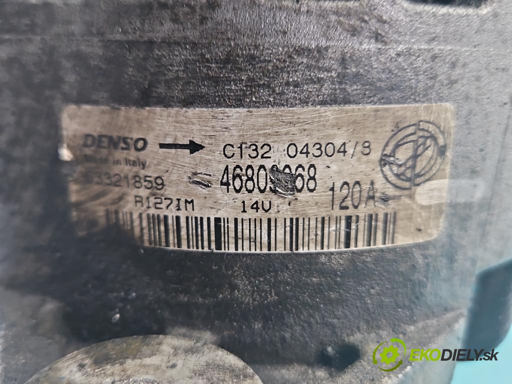 Alfa romeo 156 1.9 jtd 150 HP manual 110 kW 1910 cm3 5- Alternator 46809068 (Alternátor)