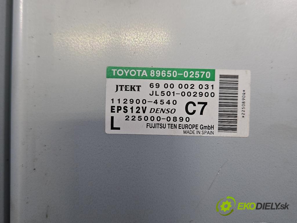 Toyota Corolla E15 2007-2014 1.6 vvti 132  HP manual 97 kW 1598 cm3 4- riadiaca jednotka ostatné 89650-02570