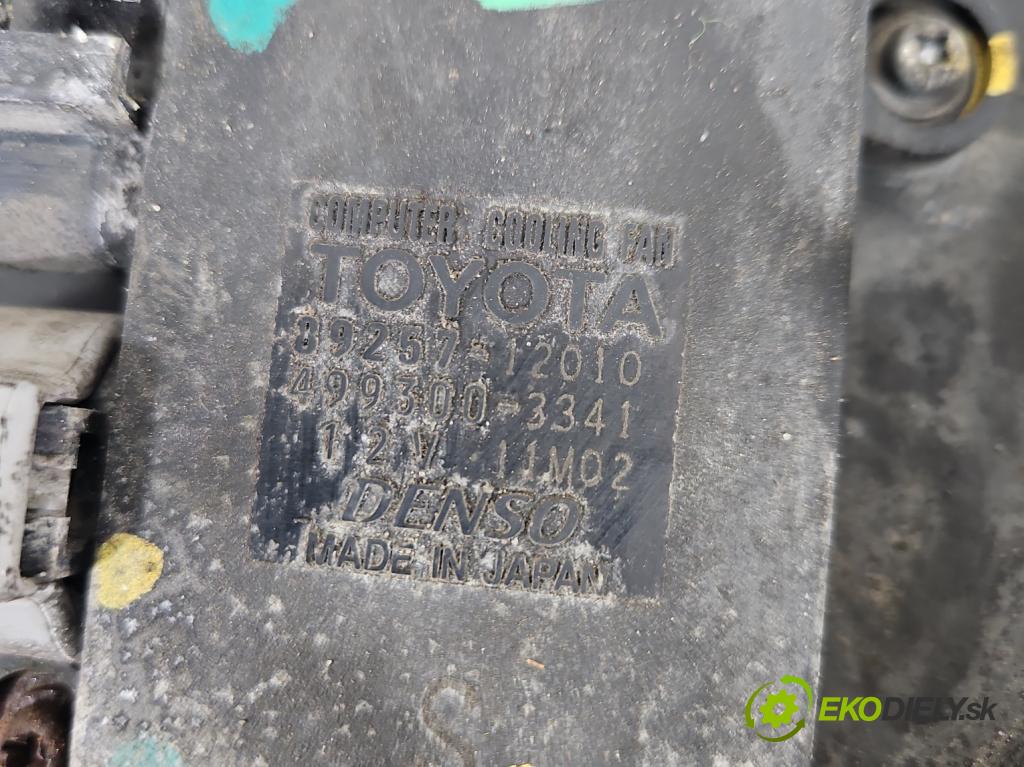 Toyota Corolla E15 2007-2014 1.6 vvti 132  HP manual 97 kW 1598 cm3 4- Ventilátor chladiča 89257-12010