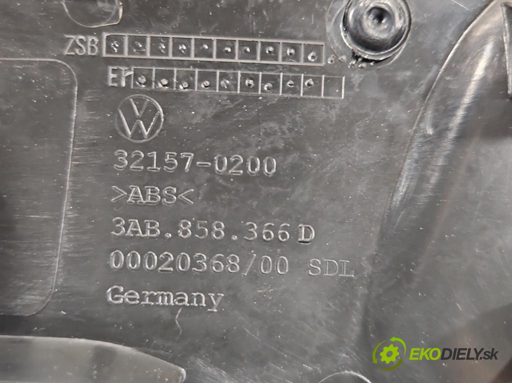 Vw Passat B7 2010-2014 1.6 tdi 105 HP manual 77 kW 1598 cm3 5- lišta ozdobná vnitŕní: 3AB858366D