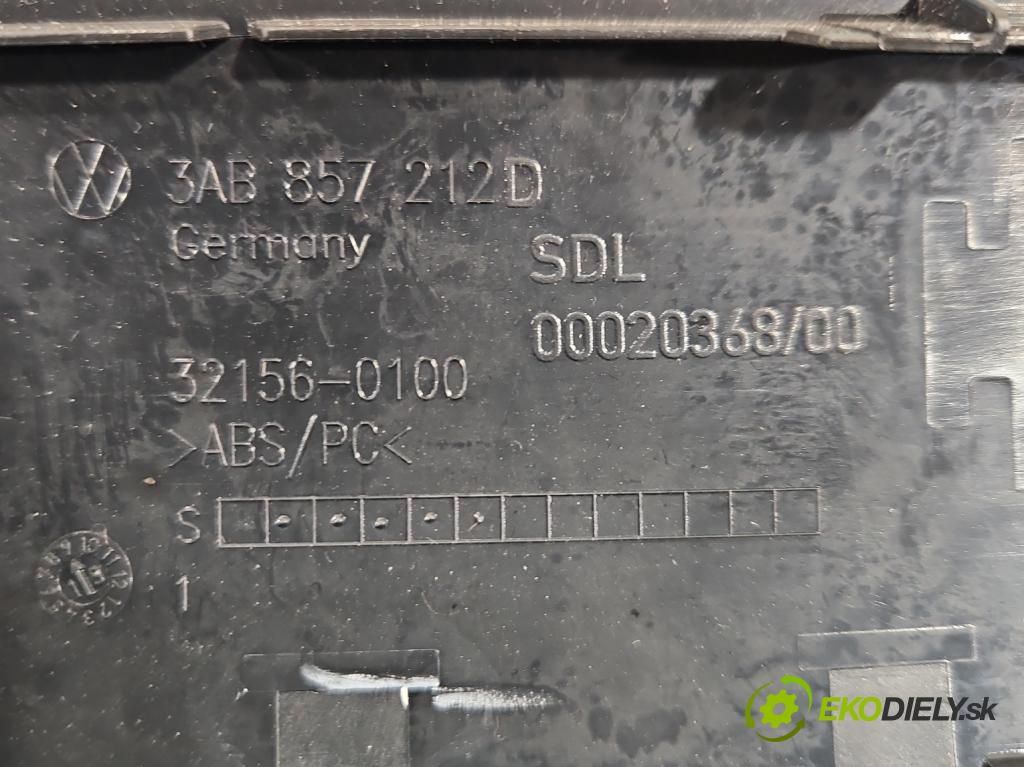 Vw Passat B7 2010-2014 1.6 tdi 105 HP manual 77 kW 1598 cm3 5- lišta ozdobná vnitŕní: 3AB858366D