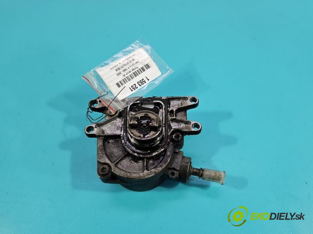 Opel Zafira A 1999-2005 2.0 dti 101 hp manual 74 kW 1995 cm3 5- čerpadlo vákuum 24406132