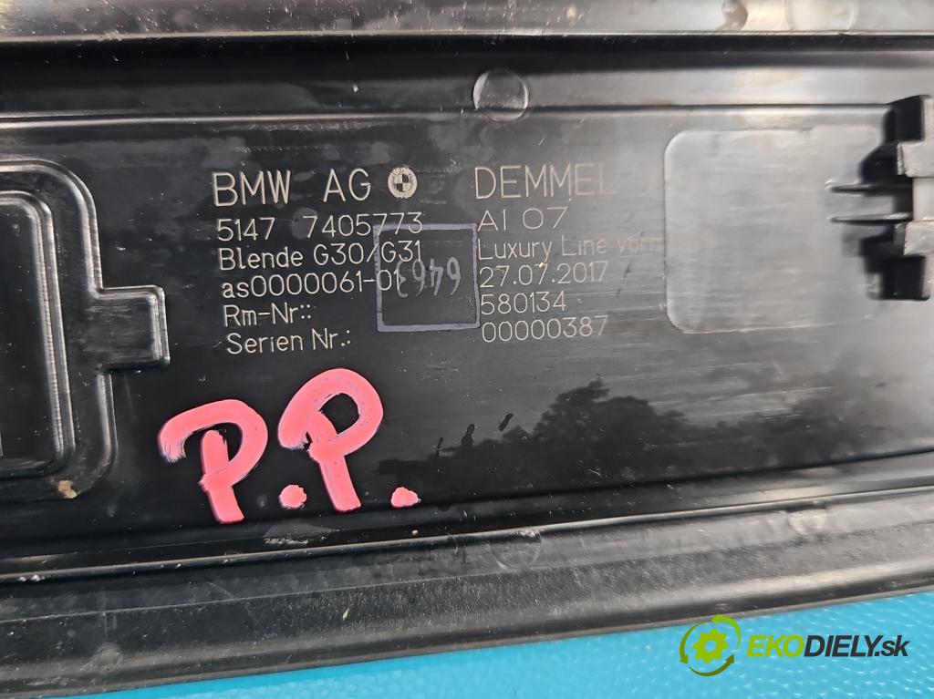 Bmw 5 G30 2017-2024 2.0d 190 HP automatic 140 kW 1995 cm3 5- lišta karoséria: ostatné 7405773