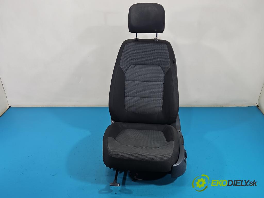 Vw Passat B7 2010-2014 1.6 tdi 105 hp manual 77 kW 1598 cm3 5- Sedadlo levý  (Sedadlo)