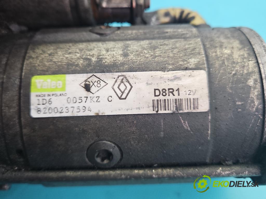 Renault Espace IV 2003-2014 2.2 dci 150 HP manual 110 kW 2188 cm3 5- štartér 8200237594 (Štartér)