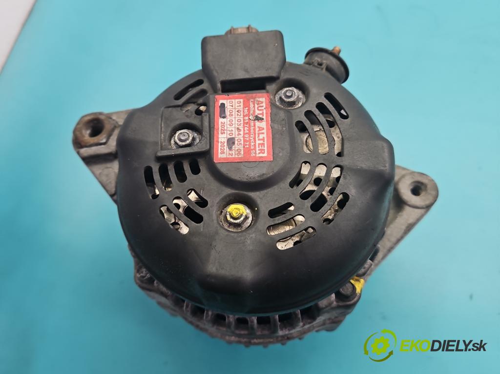 Toyota Corolla E15 2007-2014 1.6 vvti 132  HP manual 97 kW 1598 cm3 4- Alternator 27060-0T091 (Alternátor)