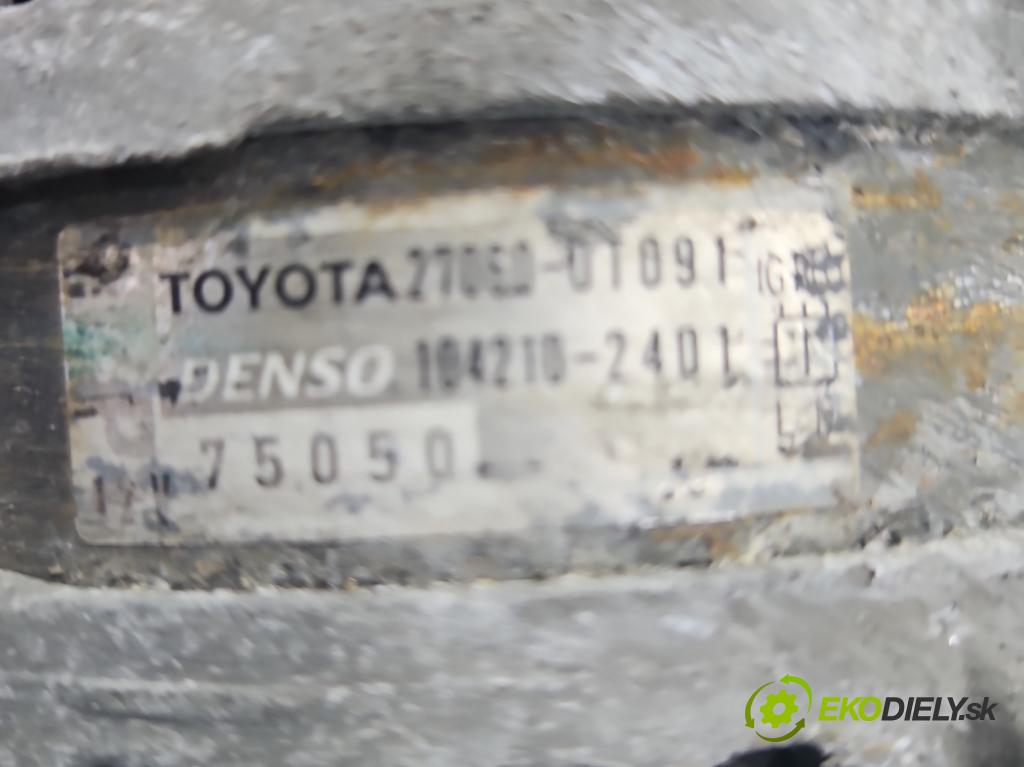 Toyota Corolla E15 2007-2014 1.6 vvti 132  HP manual 97 kW 1598 cm3 4- Alternator 27060-0T091 (Alternátor)