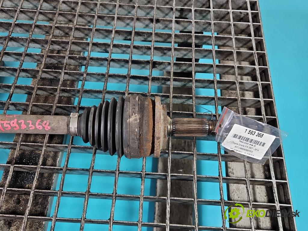 Toyota Corolla E15 2007-2014 1.6 vvti 132  HP manual 97 kW 1598 cm3 4- poloos predné ľavé