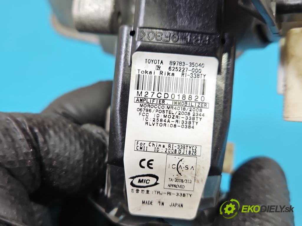 Toyota Corolla E15 2007-2014 1.6 vvti 132  HP manual 97 kW 1598 cm3 4- riadiaca jednotka motora 89661-02W60