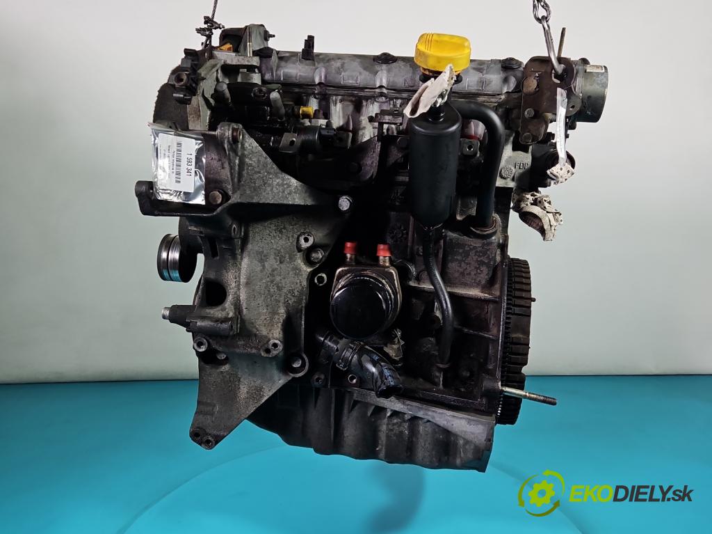 Renault Laguna II 2001-2007 1.9 dci 102 hp manual 75 kW 1870 cm3 5- motor diesla F9K