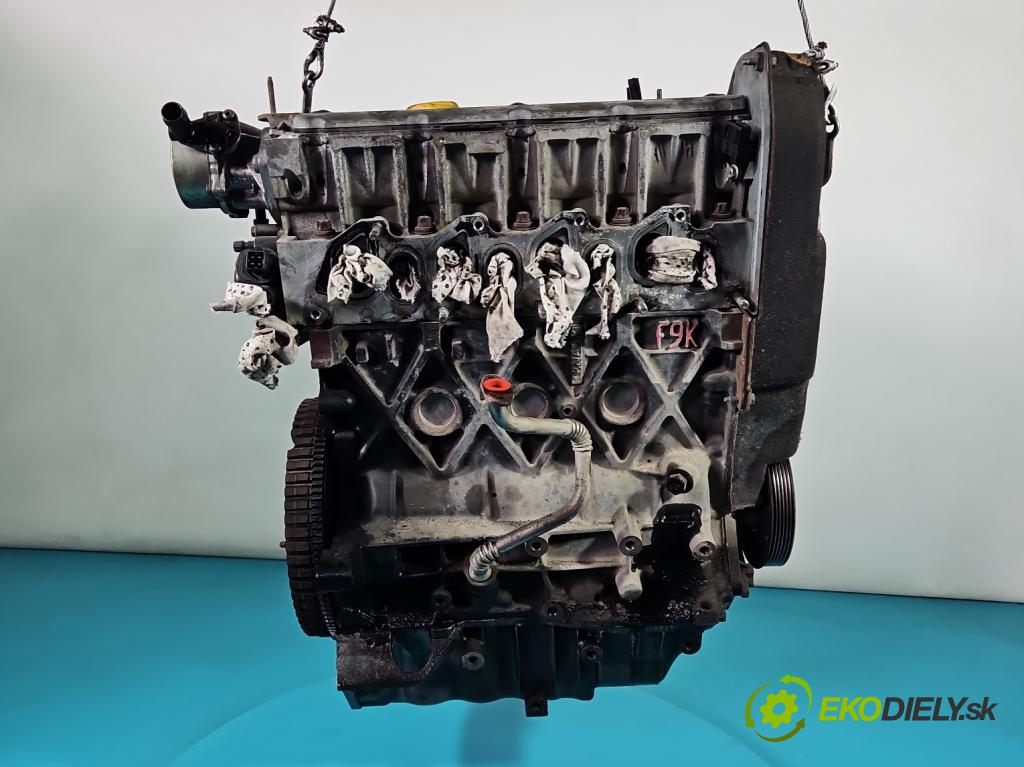 Renault Laguna II 2001-2007 1.9 dci 102 hp manual 75 kW 1870 cm3 5- motor diesla F9K