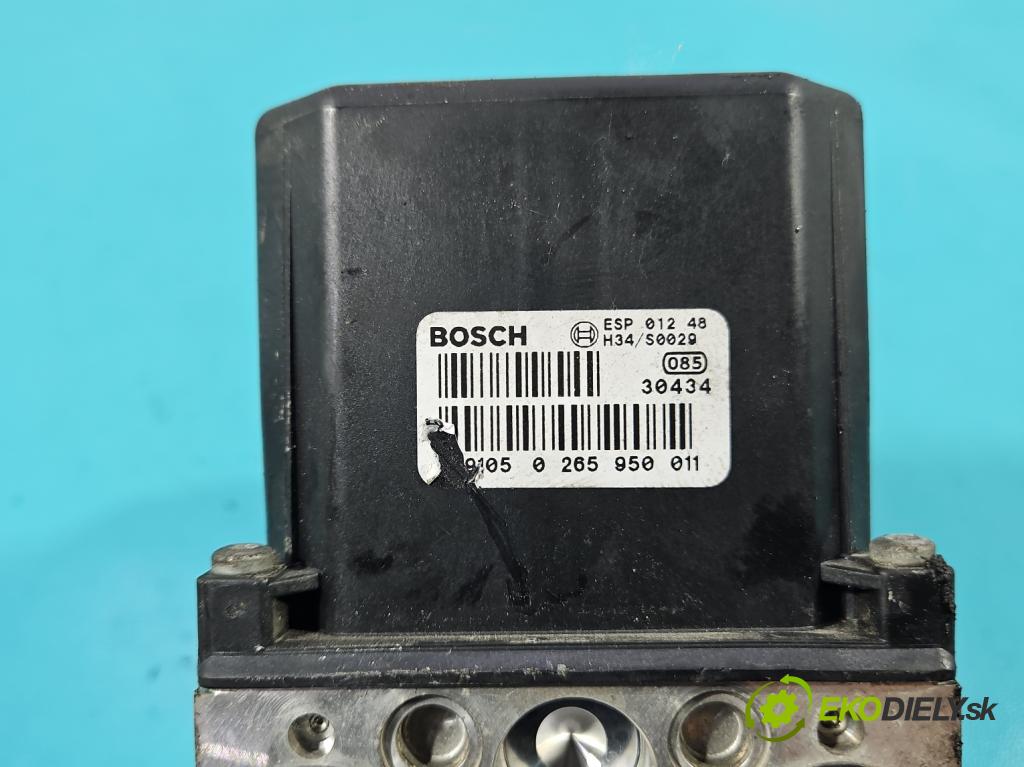 Audi A4 B6 2000-2004 1.9 tdi 101 hp manual 74 kW 1896 cm3 5- čerpadlo abs 0265950011 (Pumpa ABS)