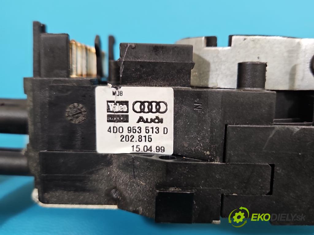 Audi A4 B5 1994-2001 1.6 8V 101 HP manual 74 kW 1595 cm3 4- prepínač komplex: 4D0953513D (Prepínacie páčky pod volantom)