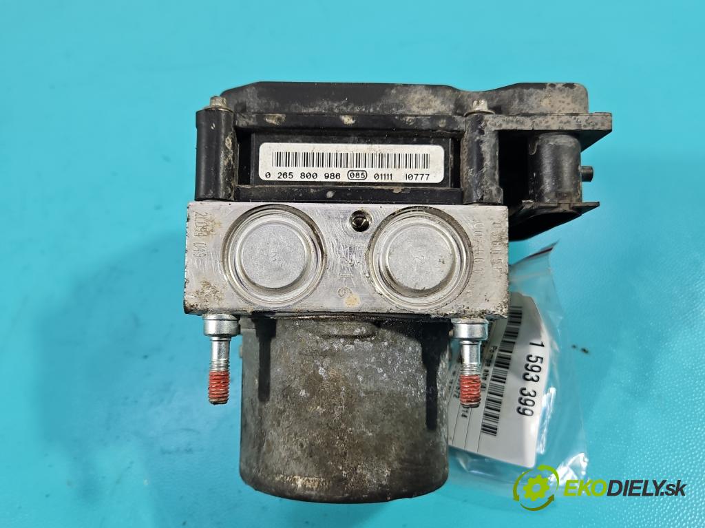 Toyota Corolla E15 2007-2014 1.6 vvti 132 hp manual 97 kW 1598 cm3 4- čerpadlo abs 0265232735 (Pumpa ABS)