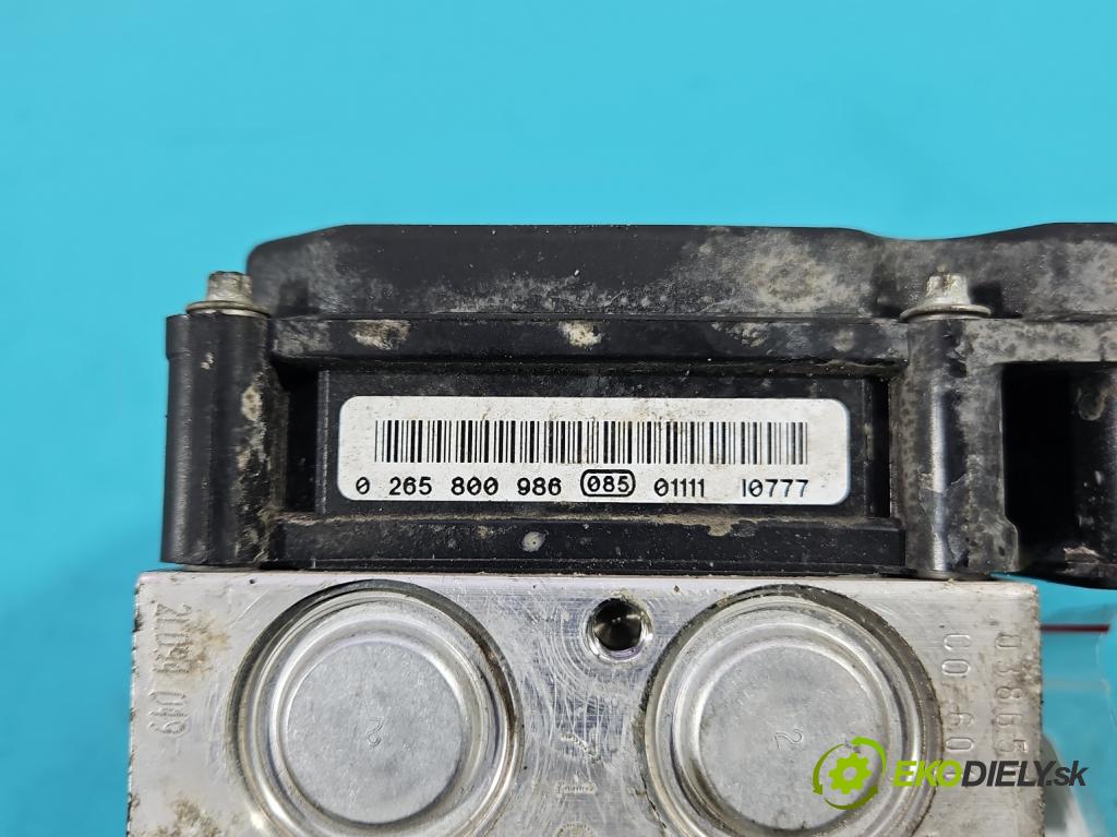Toyota Corolla E15 2007-2014 1.6 vvti 132 hp manual 97 kW 1598 cm3 4- čerpadlo abs 0265232735 (Pumpa ABS)