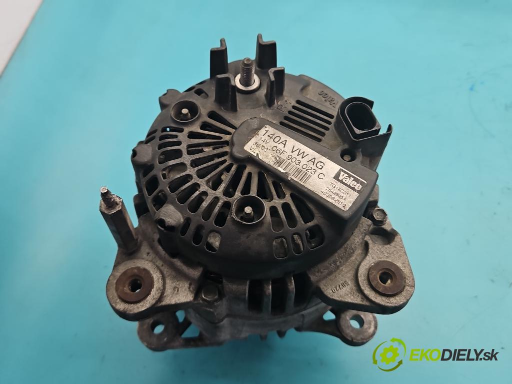 Audi A4 B6 2000-2004 1.9 tdi 101 HP manual 74 kW 1896 cm3 5- Alternator 06F903023C (Alternátor)