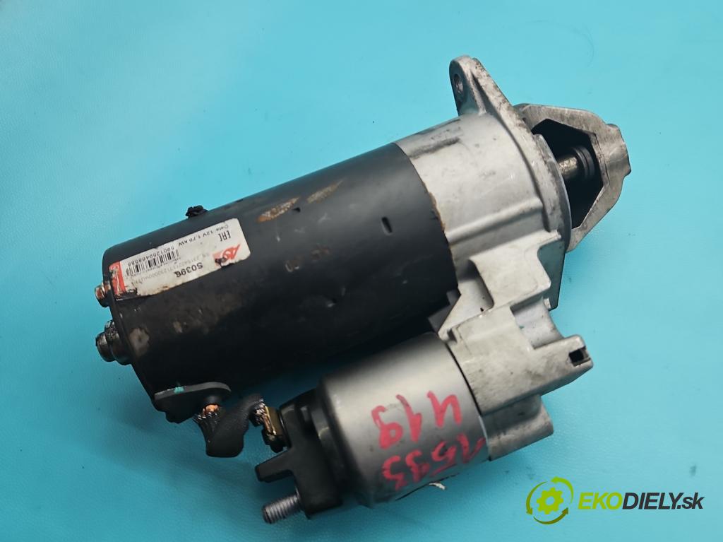 Mercedes A W169 2004-2012 2.0 cdi 82 HP manual 60 kW 1992 cm3 5- štartér  (Štartér)