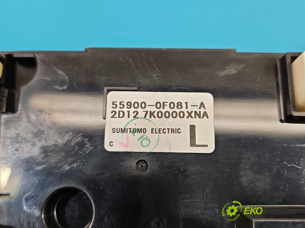Toyota Verso 2009-2018 2.2 d4d 2AD 150 HP automatic 110 kW 2231 cm3 5- panel kúrenia 55900-0F081-A