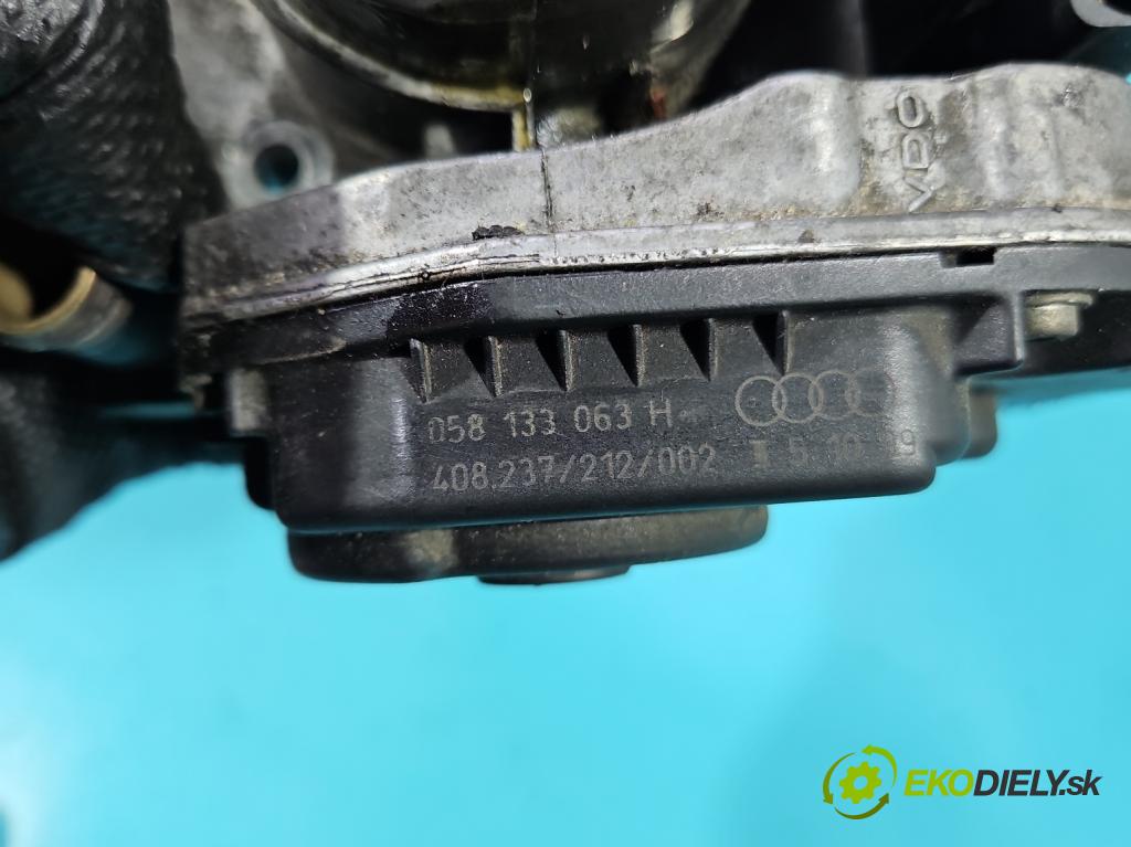 Audi A4 B5 1994-2001 1.6 8V 101 HP manual 74 kW 1595 cm3 4- klapka 058133063H (Škrtiaca klapka)