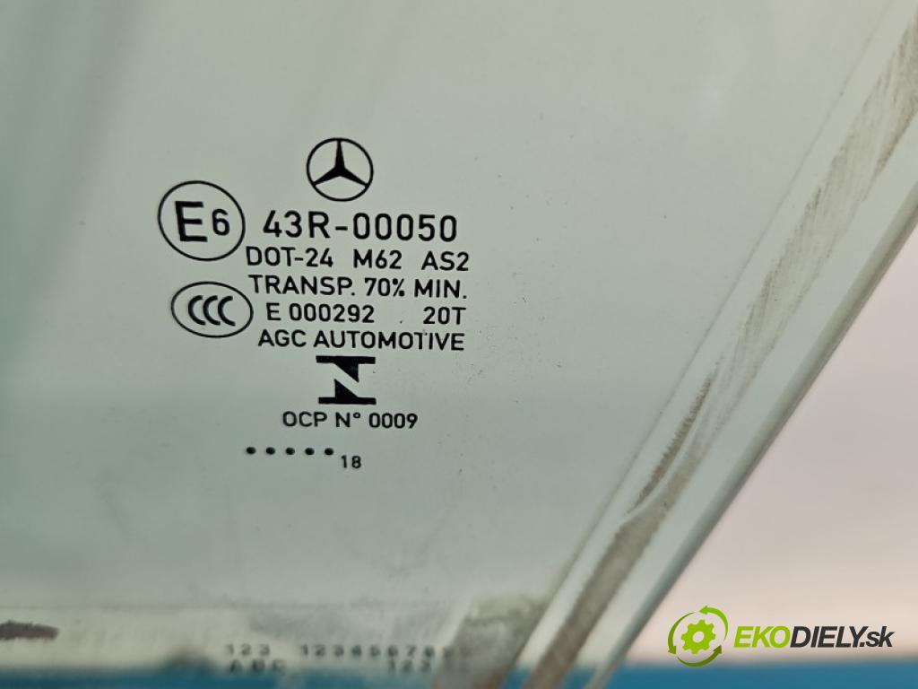 Mercedes E W213 2016-2023 2.0 cdi 654920 194KM automatic 143 kW 1950 cm3 5- sklo dveře přední levé