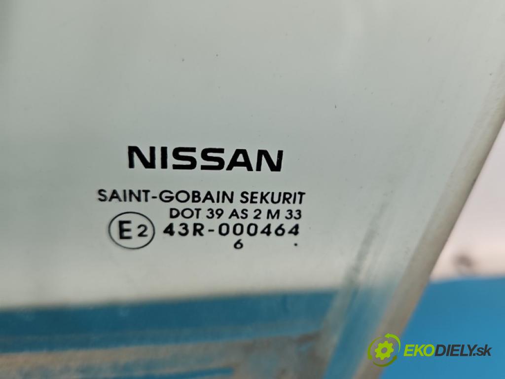 Nissan Note I 2006-2012 1.5 dci 86 hp manual 63 kW 1461 cm3 5- sklo dveře přední levé