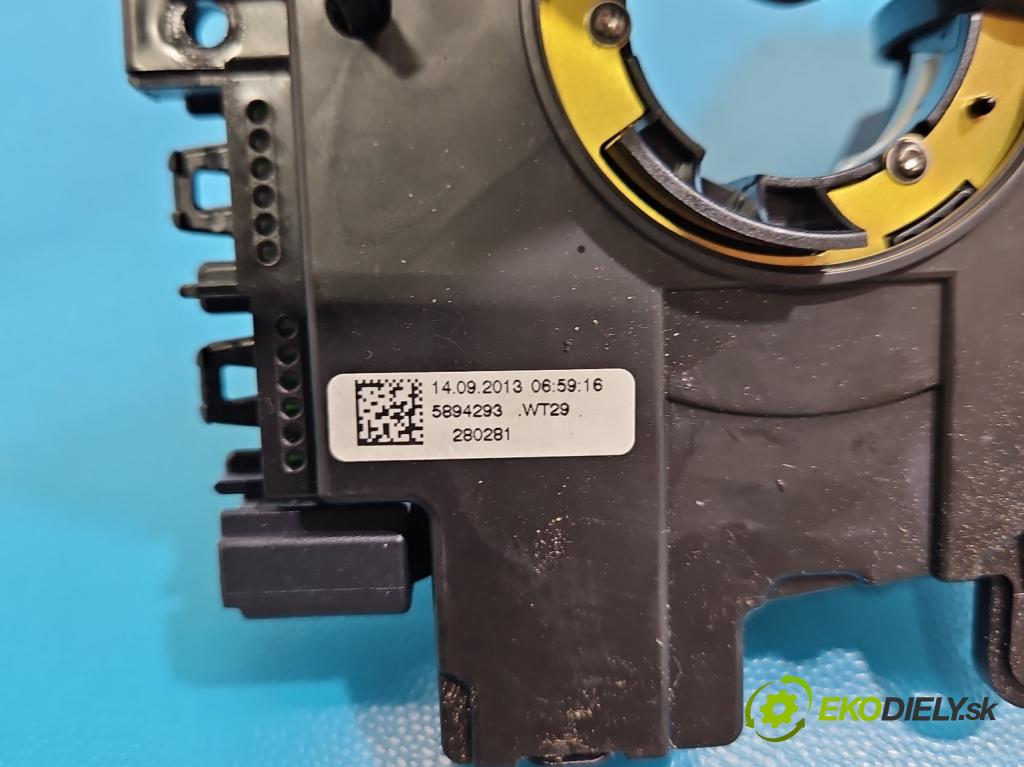 Vw Passat B7 2010-2014 1.6 tdi 105 HP manual 77 kW 1598 cm3 5- Páska: airbag 5K0953569AB (Airbag)