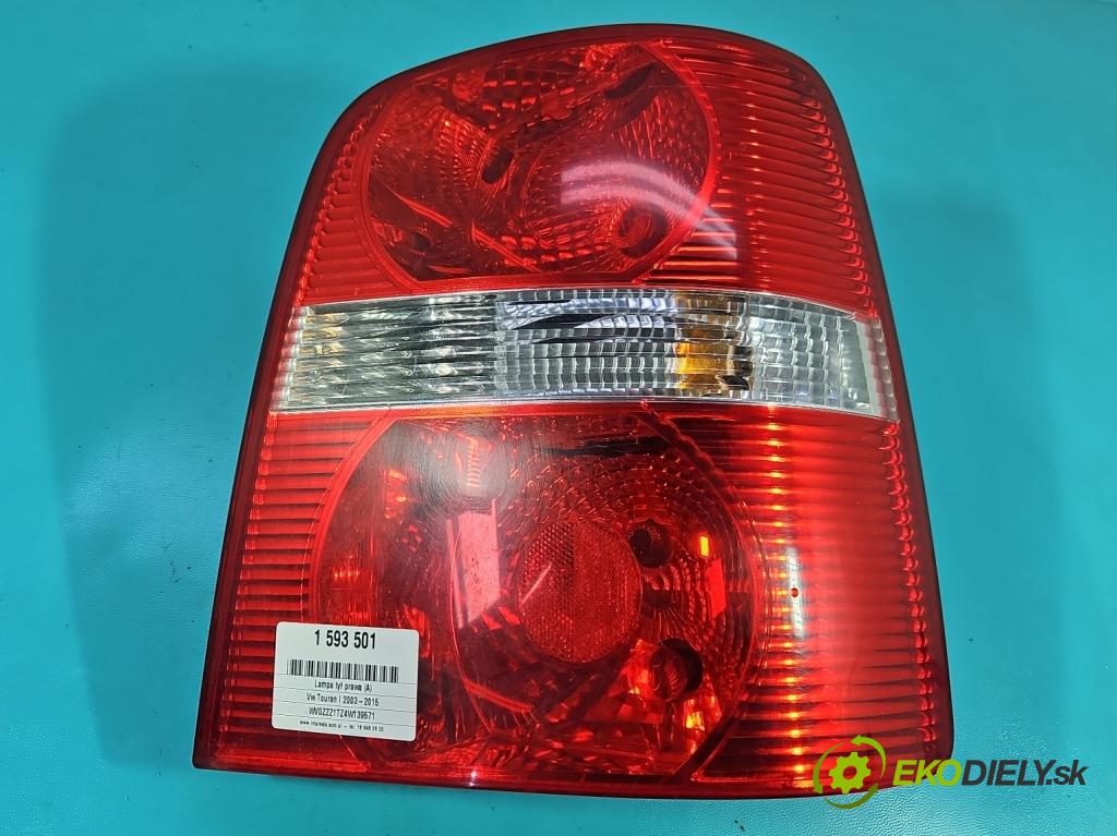 Vw Touran I 2003-2015 2.0 tdi 136 HP manual 100 kW 1968 cm3 5- svetlo / reflektor zadné pravé 1T0945096G (Kľučka dverí ostatné)