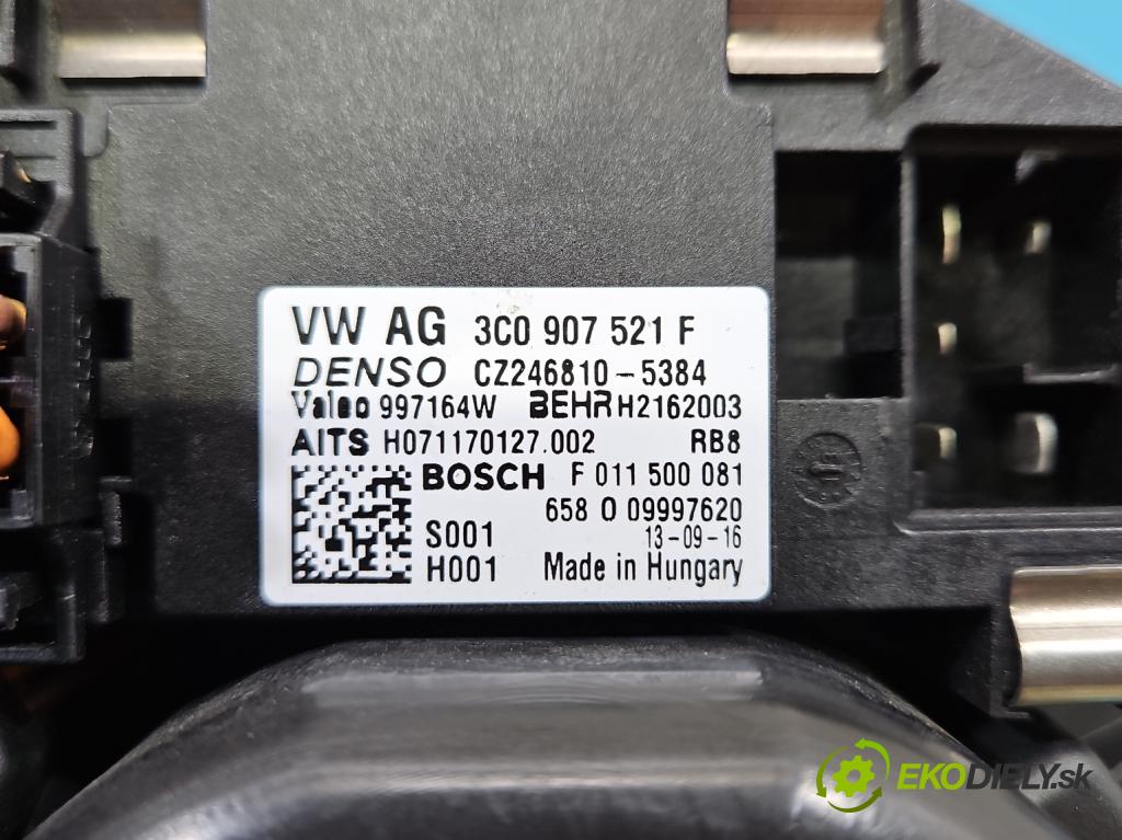 Vw Passat B7 2010-2014 1.6 tdi 105 hp manual 77 kW 1598 cm3 5- ventilátor vzduchu 3C1820015T