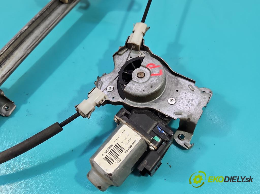 Nissan Note I 2006-2012 1.5 dci 86 HP manual 63 kW 1461 cm3 5- mechanizmus okna predné ľavý