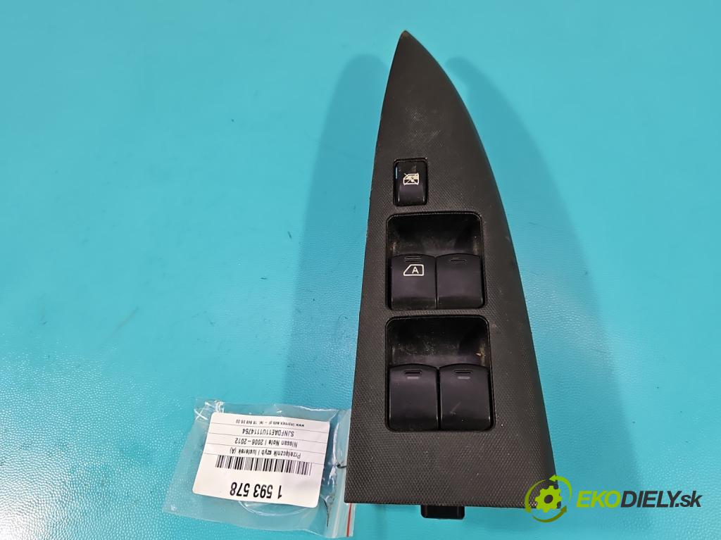 Nissan Note I 2006-2012 1.5 dci 86 HP manual 63 kW 1461 cm3 5- prepínač okien spätných zrkadiel