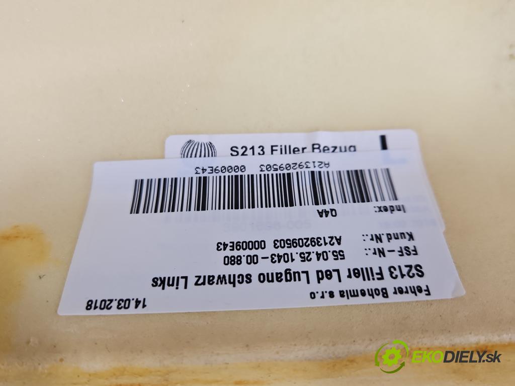 Mercedes E W213 2016-2023 2.0 cdi 654920 194KM: automatic 143 kW 1950 cm3 5- sedačke: komplet