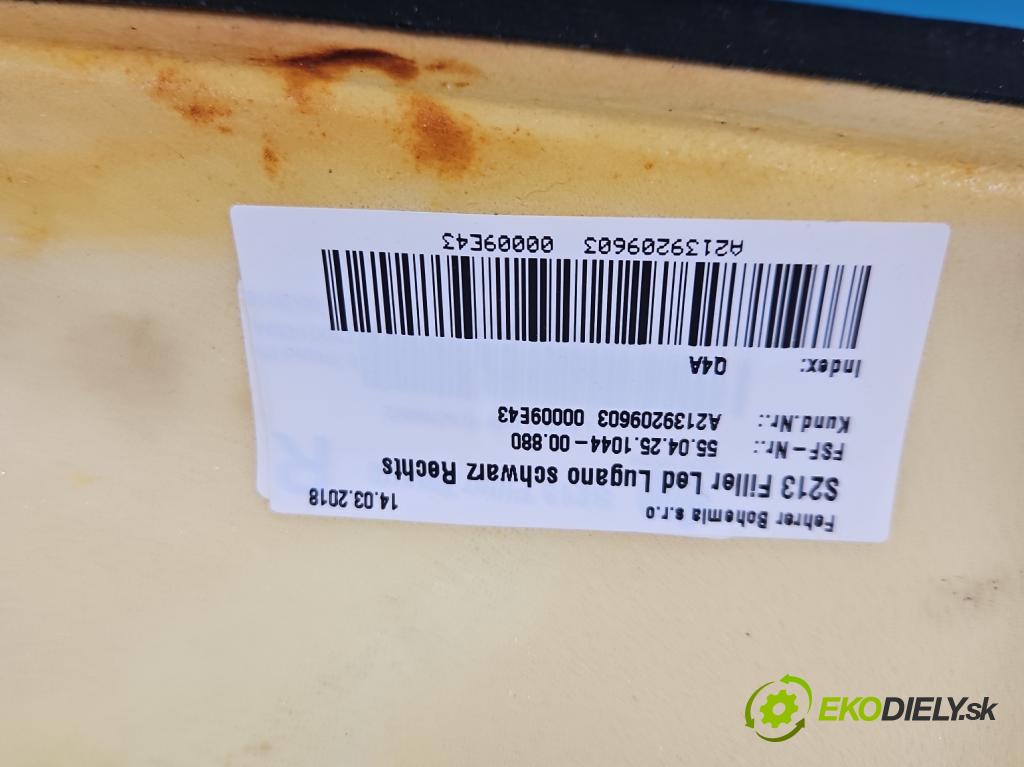 Mercedes E W213 2016-2023 2.0 cdi 654920 194KM: automatic 143 kW 1950 cm3 5- sedačke: komplet
