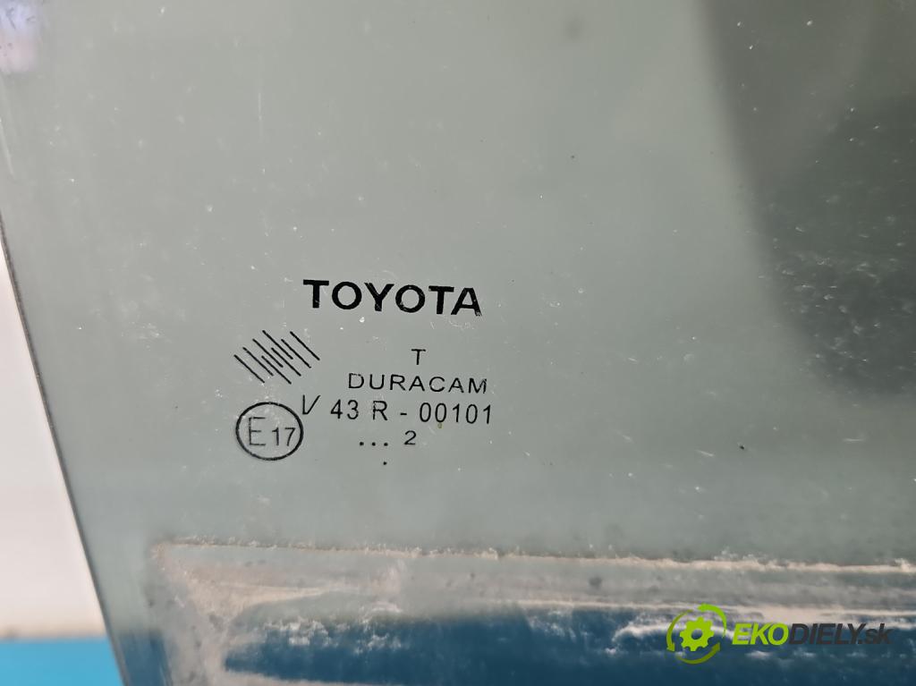 Toyota Verso 2009-2018 2.2 d4d 2AD 150 HP automatic 110 kW 2231 cm3 5- sklo dvere zadné pravé