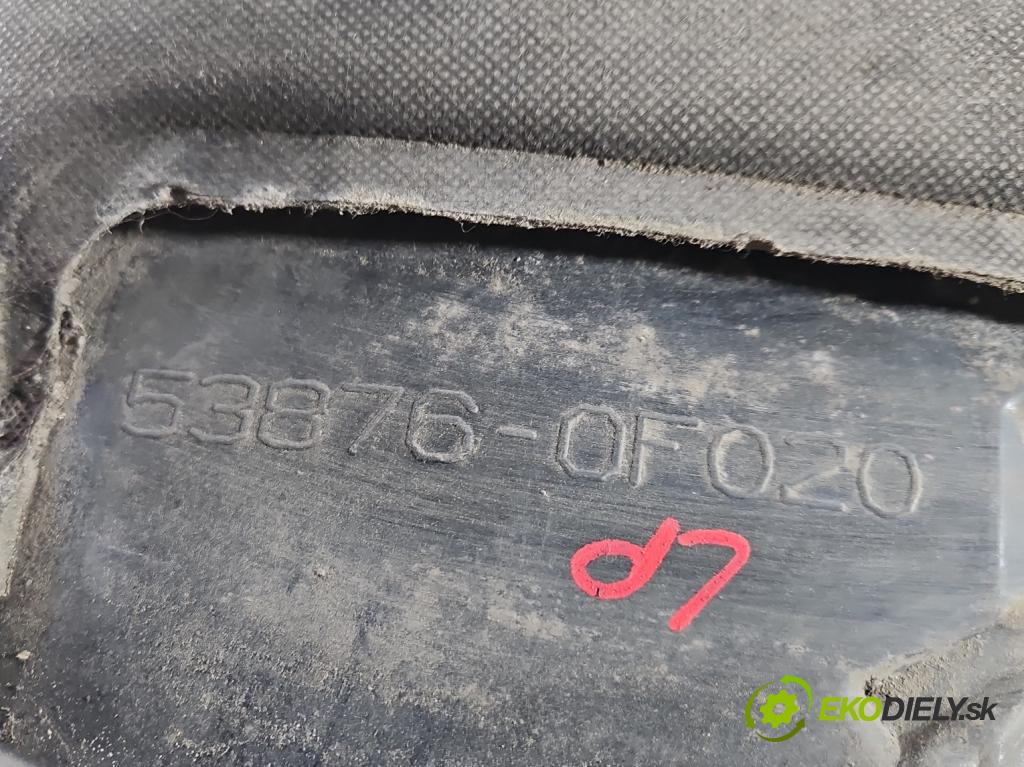 Toyota Verso 2009-2018 2.2 d4d 2AD 150 hp automatic 110 kW 2231 cm3 5- blatník: přední levé 53876-0F020